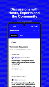 MS NOW: Live & Breaking News 14.5.0 MS NOW: Live & Breaking News 14.5.0
