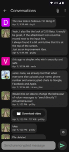Conversations (f-droid version) 2.20.2+free Conversations (f-droid version) 2.20.2+free