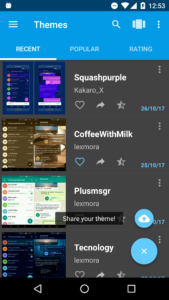 Themes for Telegram 1.6.4 Themes for Telegram 1.6.4