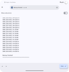 Migrate - Data Backup mercury (v3.0) [alpha3.1] (Early Access) (noarch) (nodpi) (Android 5.0+)