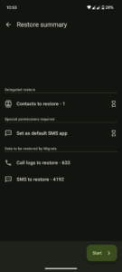 Migrate - Data Backup mercury (v3.0) [alpha3.1] (Early Access) (noarch) (nodpi) (Android 5.0+)