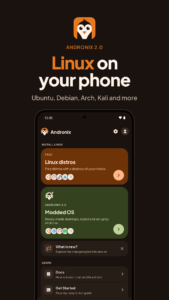 Andronix - Linux on Android 10.0.5 (120-640dpi) (Android 7.0+)