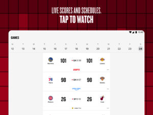 NBA: Live Games & Scores (Android TV) 4.0.57 NBA: Live Games & Scores (Android TV) 4.0.57