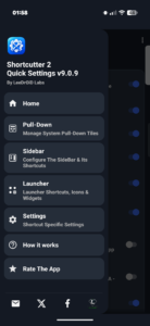 Shortcutter 2: Quick Settings 6.8.6 (Android 7.0+) Shortcutter 2: Quick Settings 6.8.6 (Android 7.0+)
