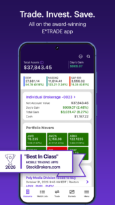 E*TRADE: Invest. Trade. Save. 9.6.5.4342