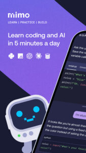 Mimo: Learn Python Coding & AI 3.71 (nodpi) (Android 6.0+) Mimo: Learn Python Coding & AI 3.71 (nodpi) (Android 6.0+)