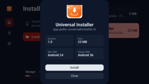 Universal Installer: APK, XAPK (github version) (Android TV) 1.18.0 Universal Installer: APK, XAPK (github version) (Android TV) 1.18.0