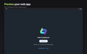 CodeSnack IDE: AI Coding Agent 6.7.0 CodeSnack IDE: AI Coding Agent 6.7.0