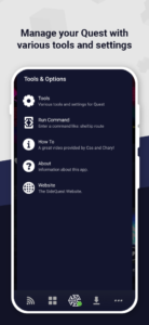 SideQuest ( BETA ) 2.3.1 (120-640dpi) (Android 10+) SideQuest ( BETA ) 2.3.1 (120-640dpi) (Android 10+)
