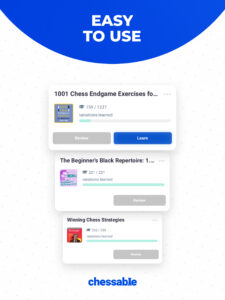 Chessable: Study Chess Smarter 2.9.7 (Android 7.0+) Chessable: Study Chess Smarter 2.9.7 (Android 7.0+)