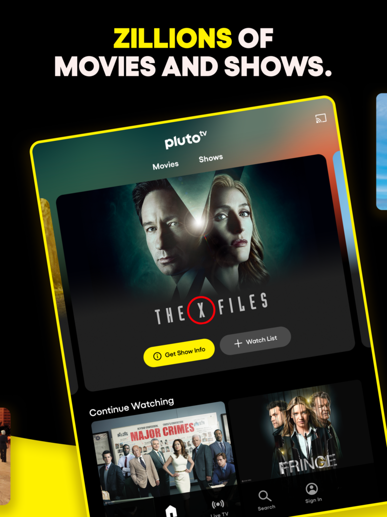 Pluto TV: Watch Free Movies/TV 17.2.0 (120-640dpi) (Android 12L+) APK ...