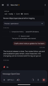 OpenClaw (Wear OS) 2026.9.60 OpenClaw (Wear OS) 2026.9.60