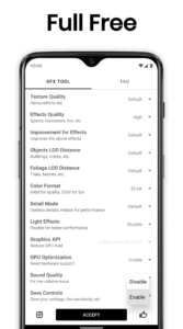 GFX Tool: Launcher & Optimizer 5.5.1 GFX Tool: Launcher & Optimizer 5.5.1