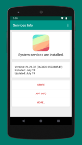 Services Info (Update) 0.4